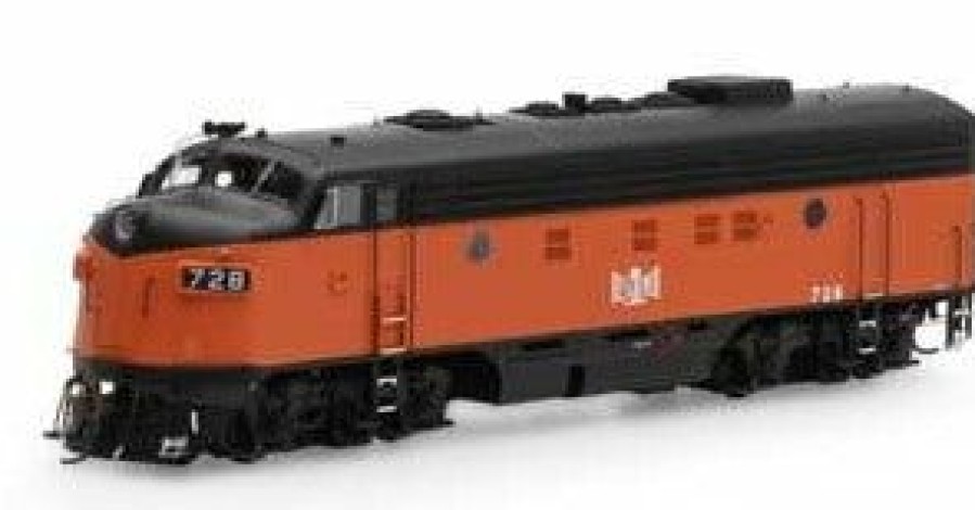 * Athearn Official Ho F7A With Dcc & Sound, B&Le/Freight #728A Ho Trains