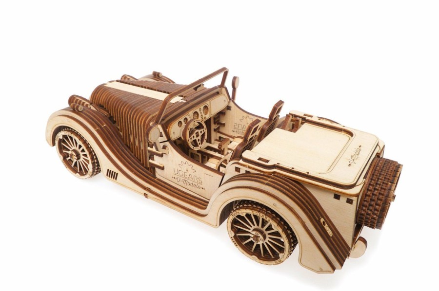 * Ukidz Closeout Sale Ugears Roadster Vm-01 Laser Cut Wood