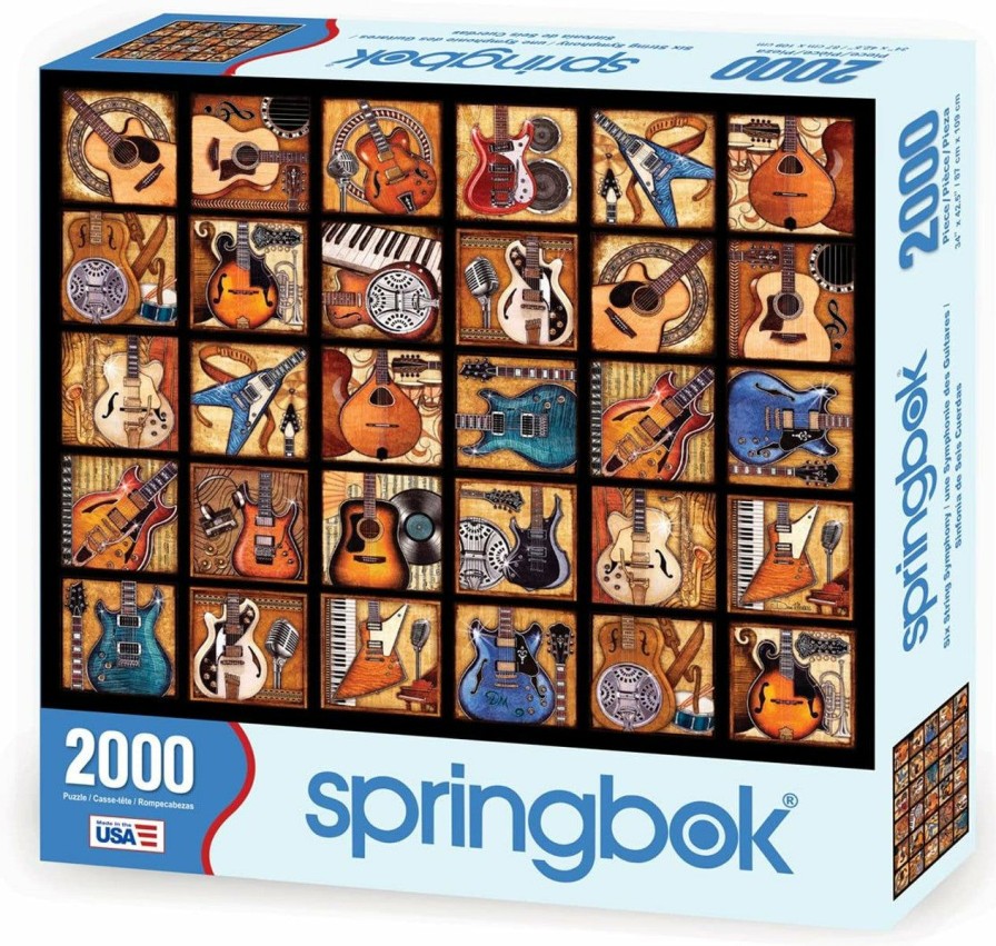 * Allied Products Corporati Gift Selection Six String Symphony 2000Pc Puzzle 1500+ Piece