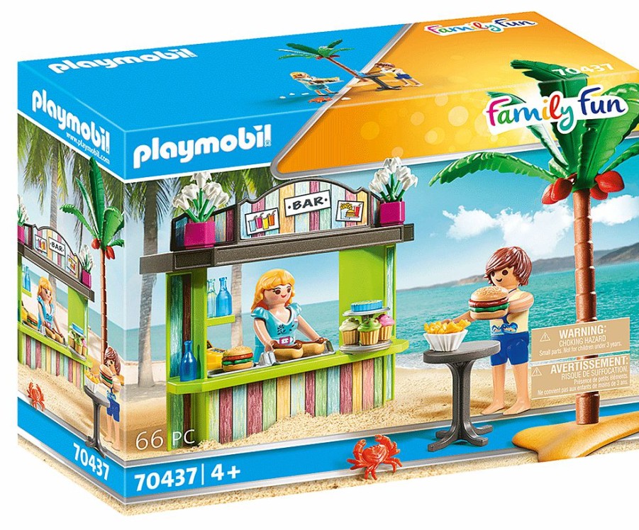 * Playmobil Best Sale Family Fun Beach Snack Bar Playmobil