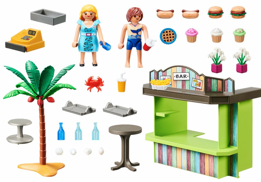 * Playmobil Best Sale Family Fun Beach Snack Bar Playmobil