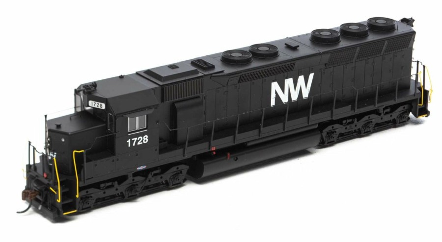 * Athearn Cheap Ho Sd45 With Dcc & Sound, N&W #1728 Ho Trains