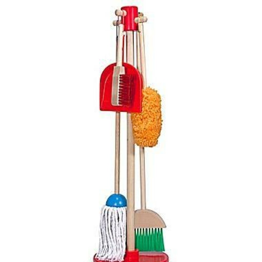 * Melissa & Doug Discount Store Let'S Play House! Dust! Sweep! Mop! Play Set Pretend Play