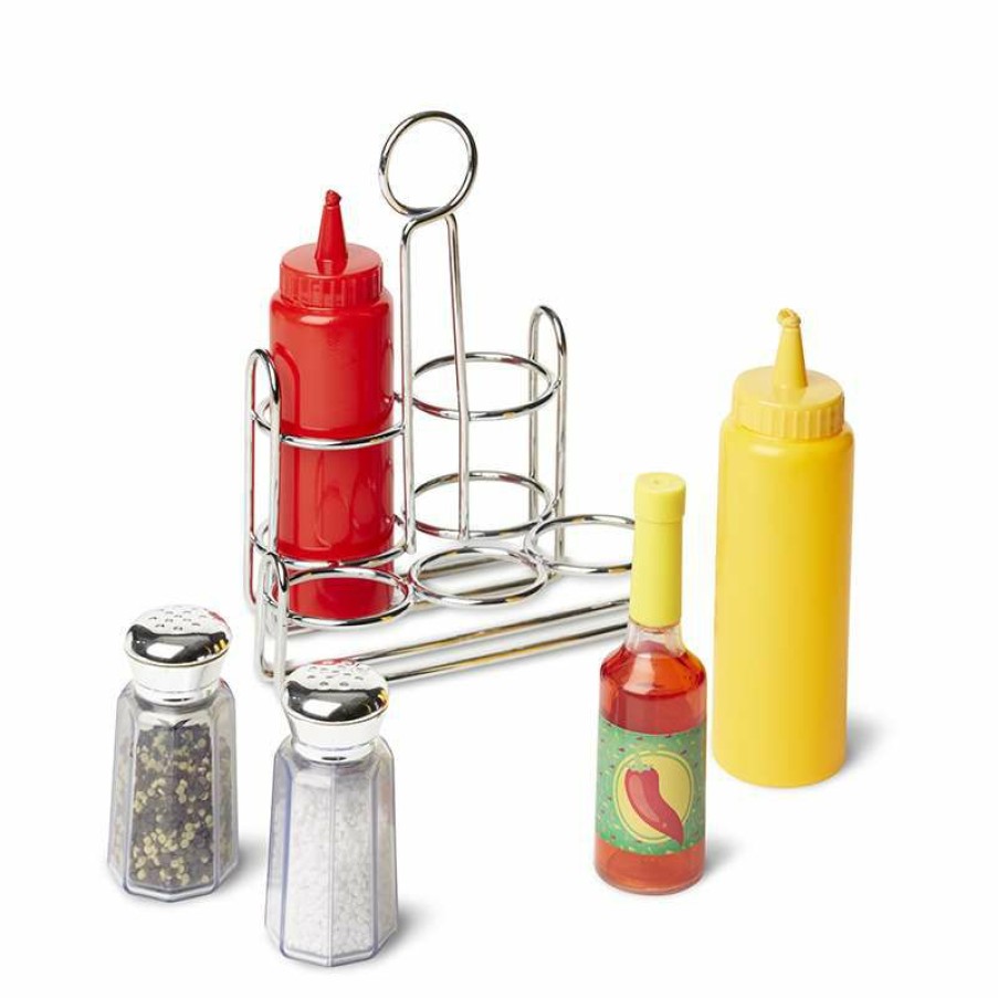 * Melissa & Doug Best Sale Condiments Set Play Food