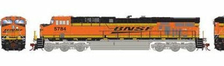 * Athearn Typical Style Ho Es44Ac With Dcc & Sound, Bnsf Railway #5784 Ho Trains