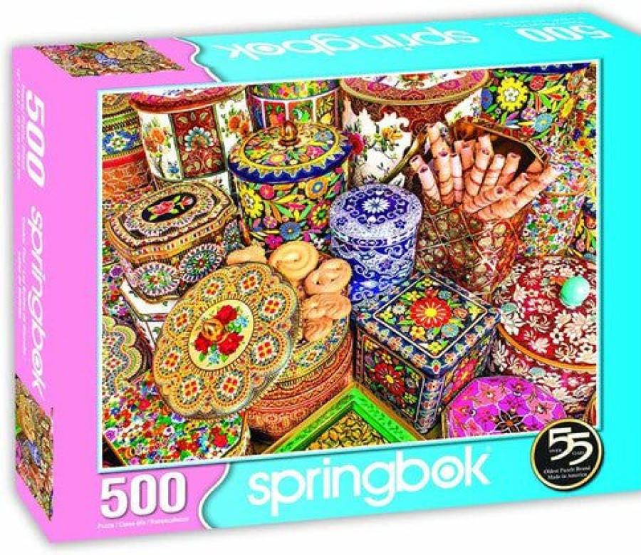 * Allied Products Corporati Discount Store Cookie Tins 500Pc Puzzle 500-750 Piece