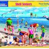 * White Mountain Puzzles, I Attractive Shell Seekers 500Pc Puzzle 500-750 Piece