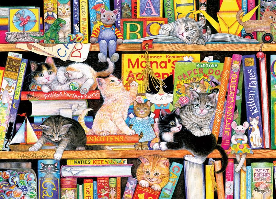 * Outset Media Discount Online Storytime Kittens 350Pc Family Puzzle 275-400 Piece