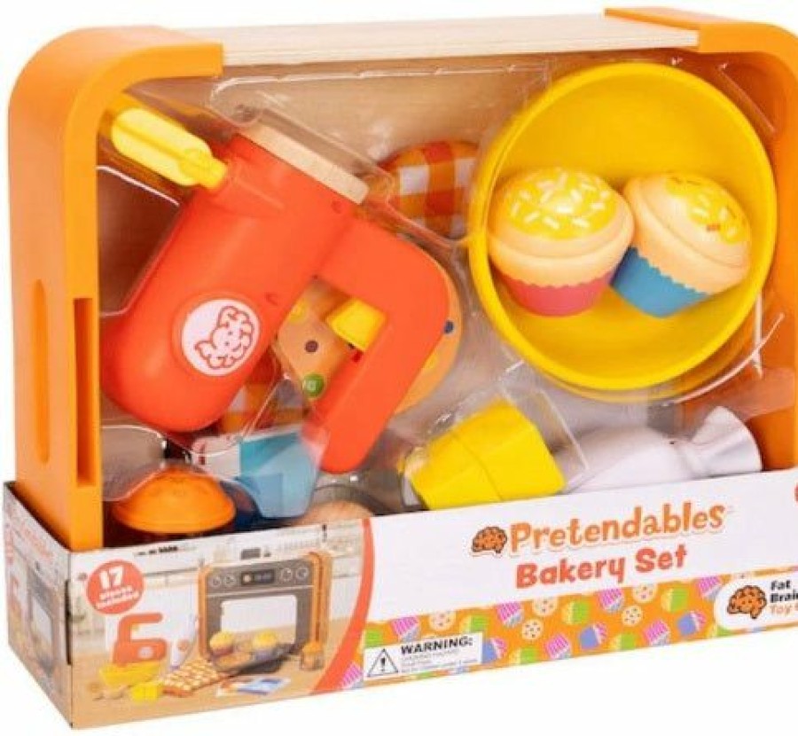 * Fat Brain Toys Hot Sell Pretendable Bakery Set Play Food