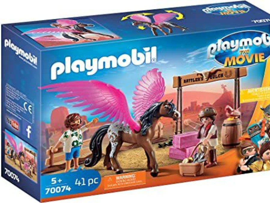 * Exquisite Gifts Playmobil The Movie: Marla & Del With Flying Horse Playmobil