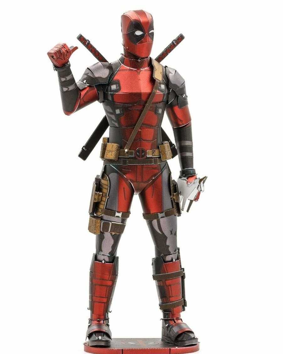 * Fascinations Free Delivery Metal Earth Deadpool Metal Earth