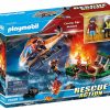 * Playmobil Good Quality Rescue Action Coastal Fire Mission Playmobil