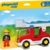 * Playmobil Discounts 1.2.3. Ladder Unit Fire Truck Playmobil