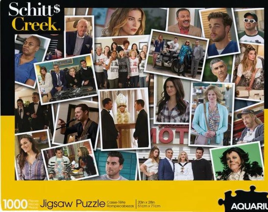 * Aquarius Nmr Distribution Typical Style Schitt'S Creek Collage 1000Pc Puzzle 1000 Piece