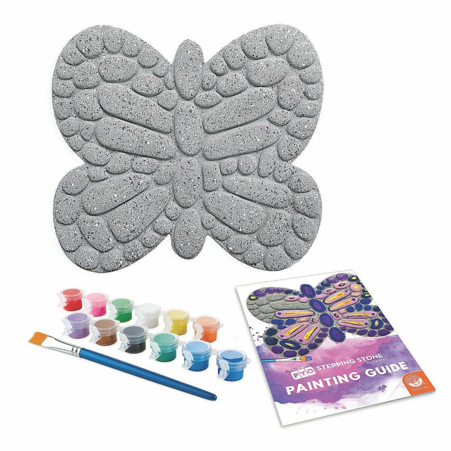 * Mindware Reliable Quality Paint Your Own Stepping Stone Butterfly Crafts