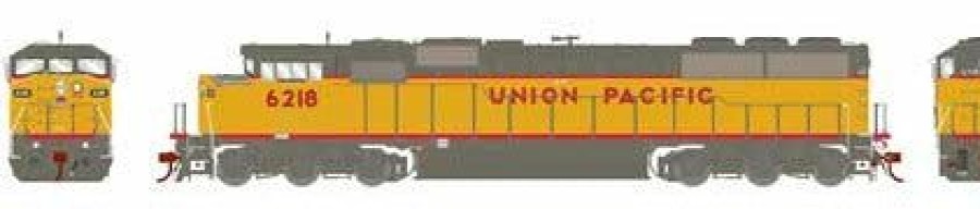 * Athearn Best Quality Ho G2 Sd60M Tri-Clops With Dcc & Sound, Up #6218 Ho Trains