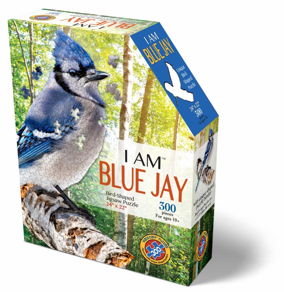 * E11Even, Llc Discounts I Am Blue Jay 300Pc Puzzle 275-400 Piece