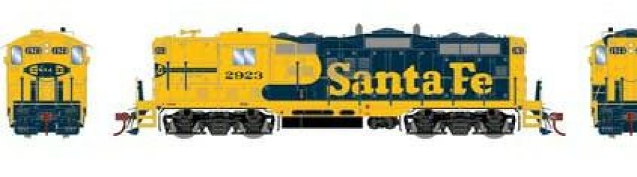 * Athearn Typical Style Ho Gp9 Phase Ii, Sf #2923 Ho Trains