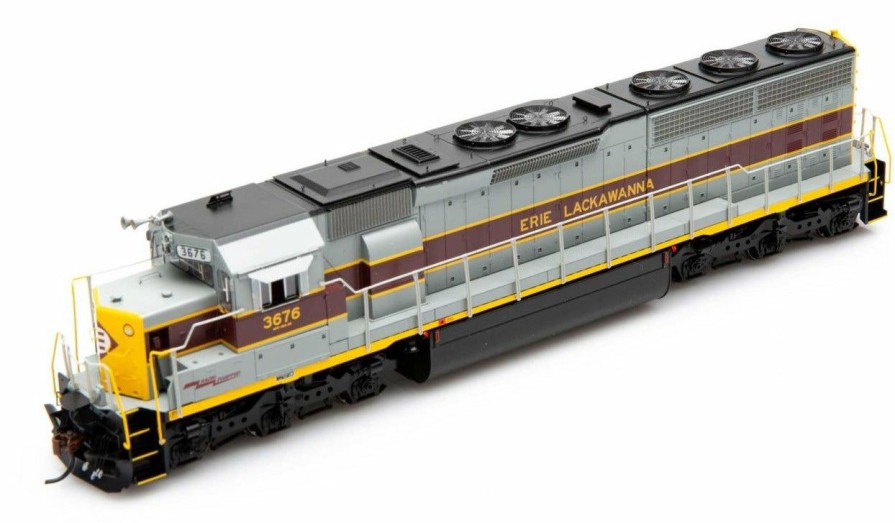 * Athearn Sale Online Ho Sd45-2 With Dcc & Sound, El #3676 Ho Trains