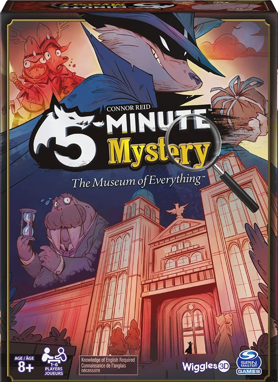 * Spin Master, Inc Best Quality 5 Minute Mystery The Museum Of Everything Game Games