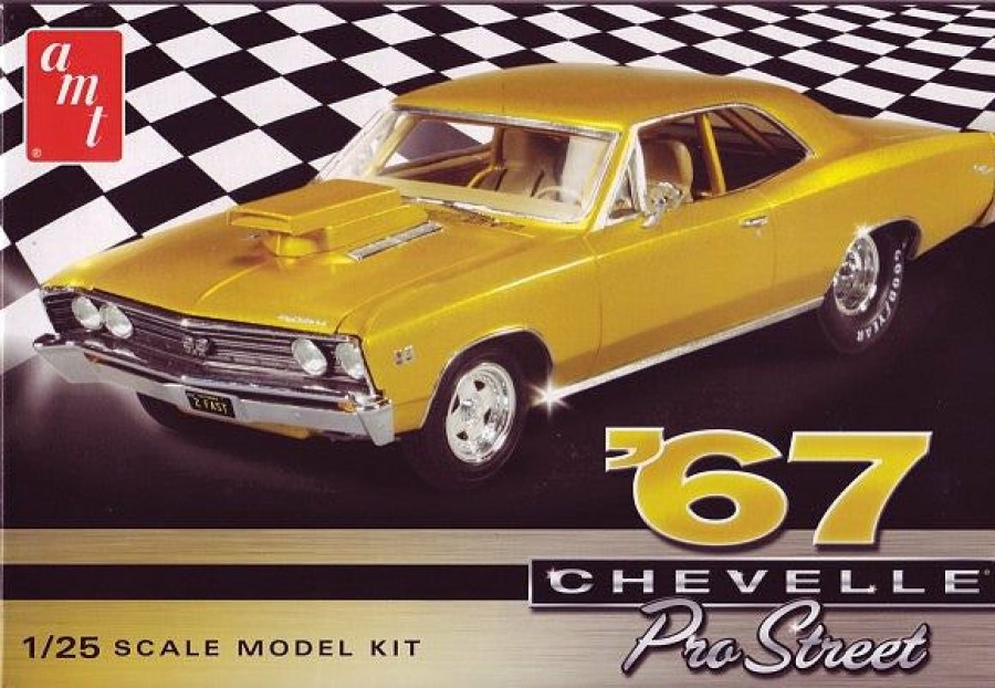 * Amt 100% Guarantee 1/25 1967 Chevy Chevelle Pro Street Car & Truck Kits