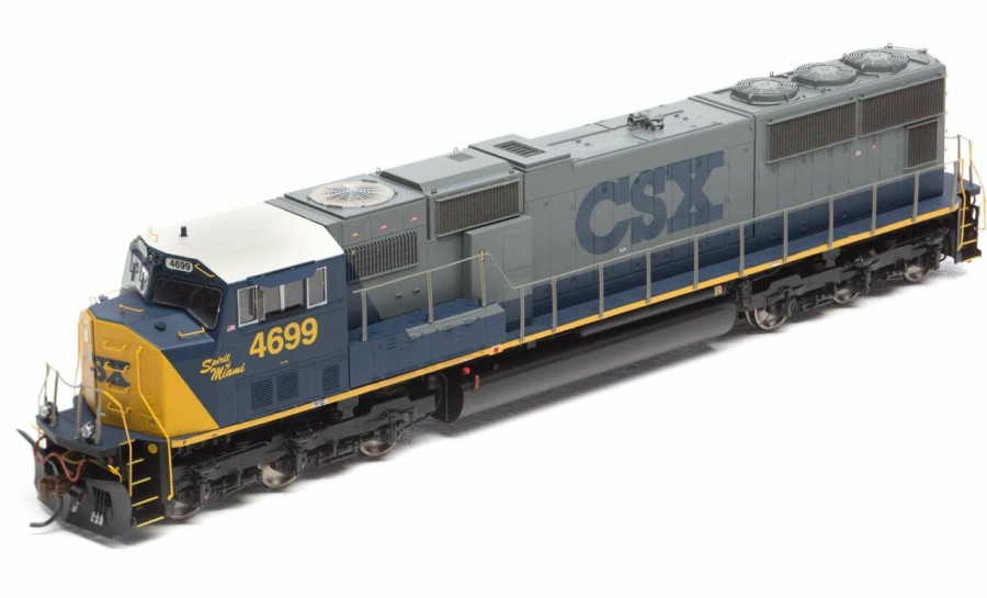 * Athearn Best Quality Ho Sd70M, Csx/Spirit Of Miami #4699 Ho Trains