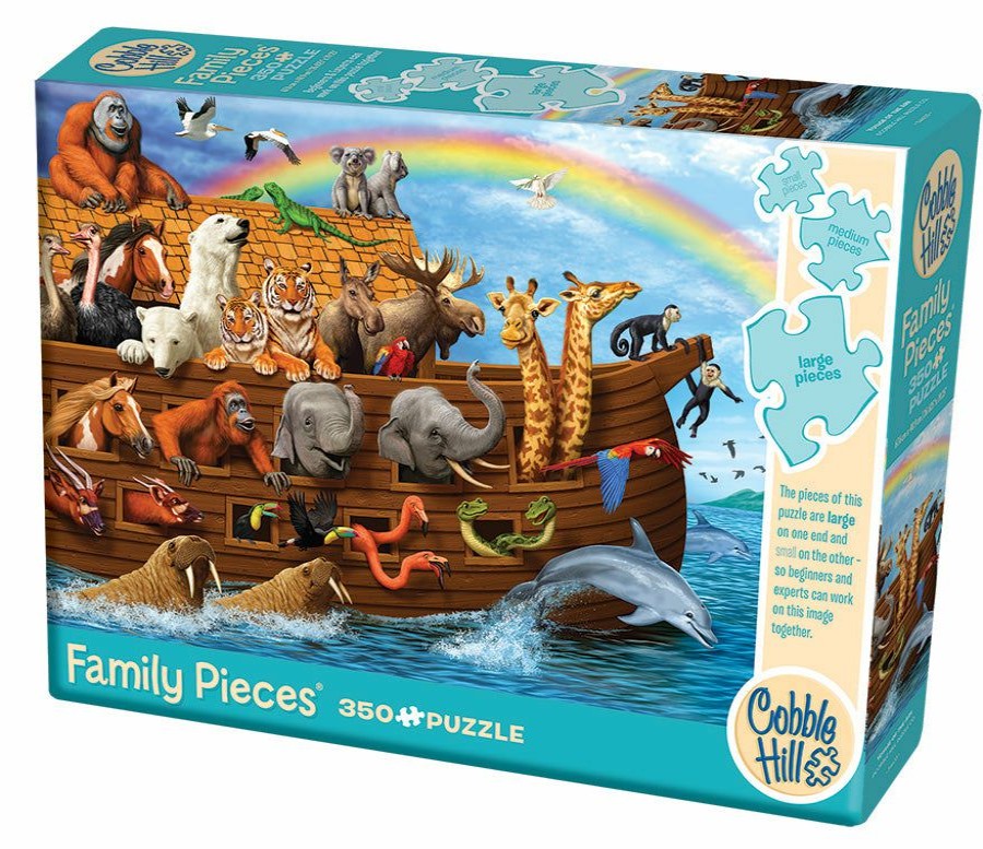 * Outset Media 100% Guarantee Voyage Of The Ark 350Pc Family Puzzle 275-400 Piece