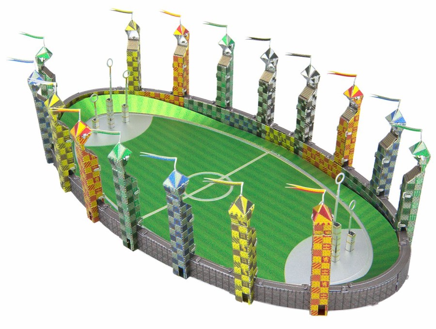 * Fascinations Less Expensive Quidditch Pitch Harry Potter Metal Earth