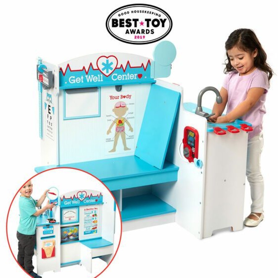 * Melissa & Doug Top Sellers Get Well Doctor Activity Center Pretend Play