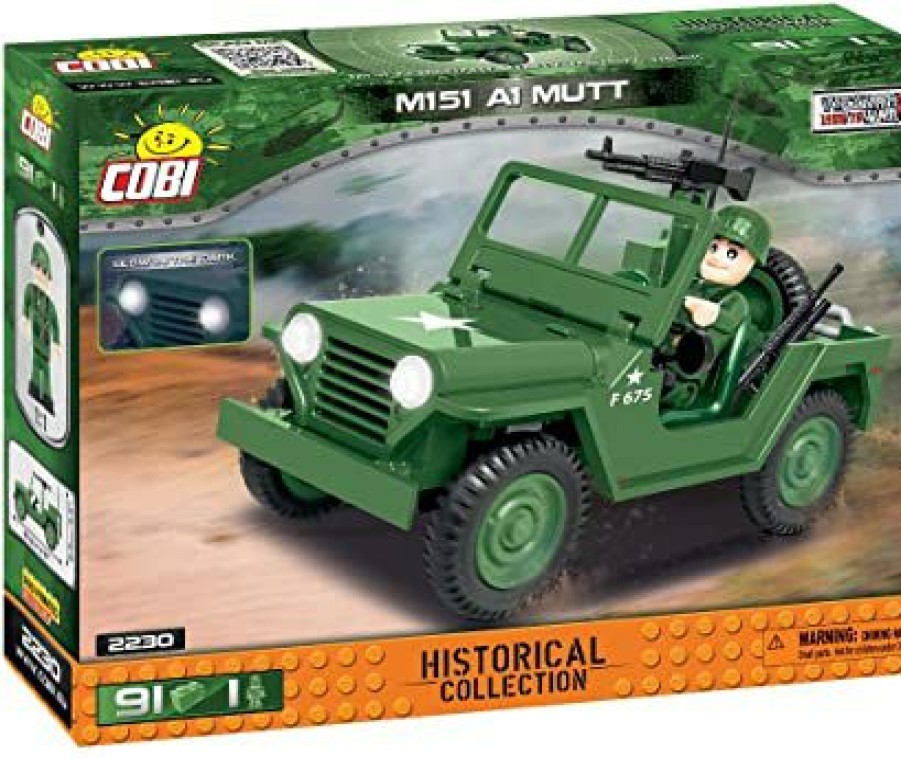 * Cobi Toys New Threads M151 A1 Mutt 91 Pieces Cobi Building Blocks