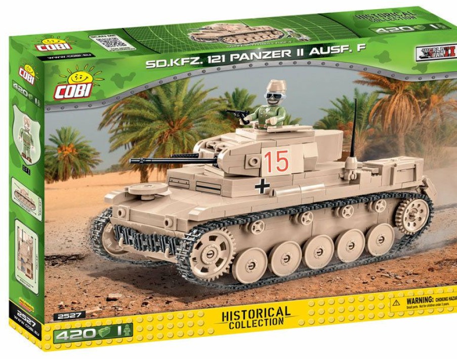 * Cobi Toys Official Sd Kfz 121 Panzer Ii Ausf. F 420 Pieces Cobi Building Blocks