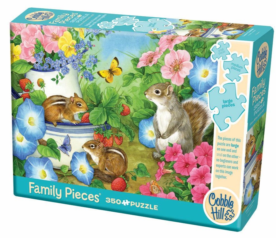 * Outset Media Gift Selection Chippy Chappies 350Pc Family Puzzle 275-400 Piece