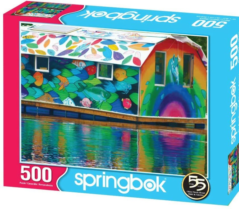 * Allied Products Corporati Sale Online The Boat House 500Pc Puzzle 500-750 Piece