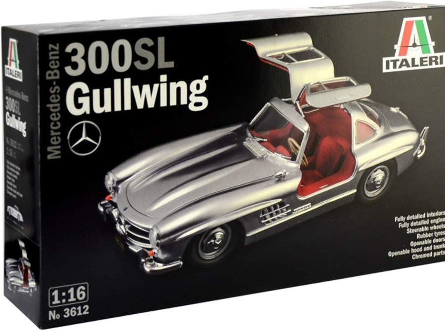 * Italeri Discount Store 1/16 Mercedes Benz 300Sl Gullwing Car Kit Car & Truck Kits