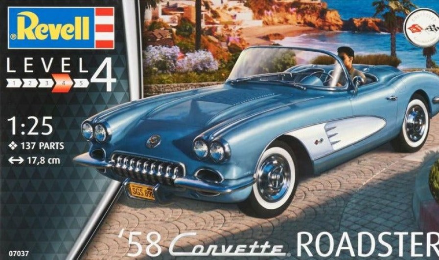 * Revell Promotions 1/25 1958 Corvette Roadster Car & Truck Kits