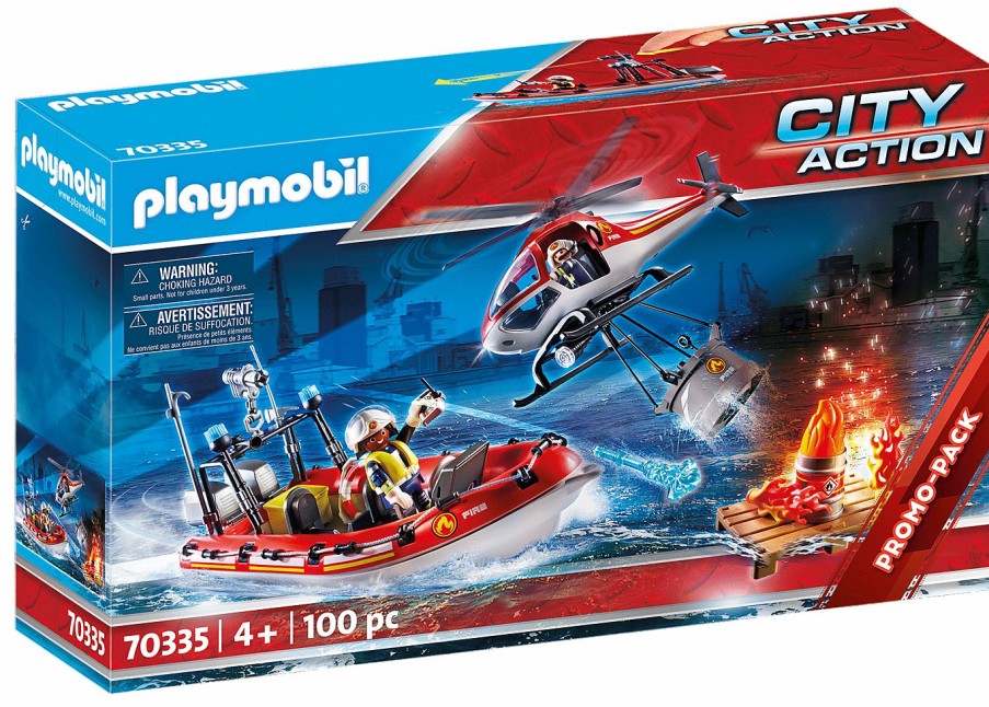 * Playmobil Best Sale City Action Fire Rescue Mission Playmobil