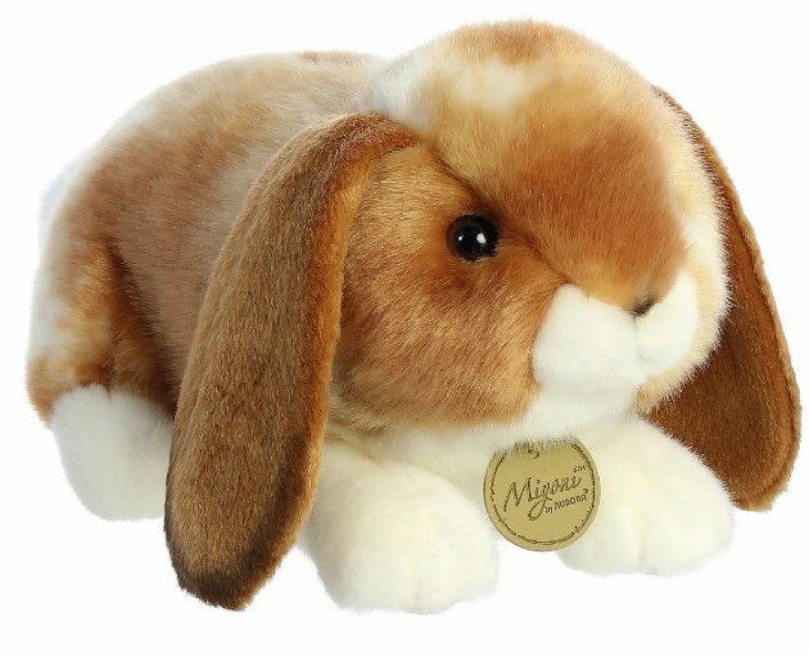 * Aurora World Attractive Miyoni 9 Holland Lop Rabbit Tan Plush