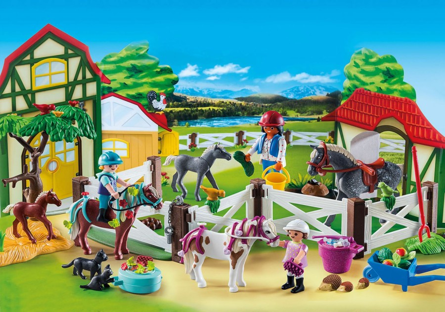 * Playmobil Opening Sales Advent Calendar Horse Farm Playmobil