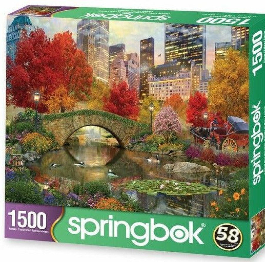 * Allied Products Corporati Less Expensive Central Park Paradise 1500Pc Puzzle 500-750 Piece