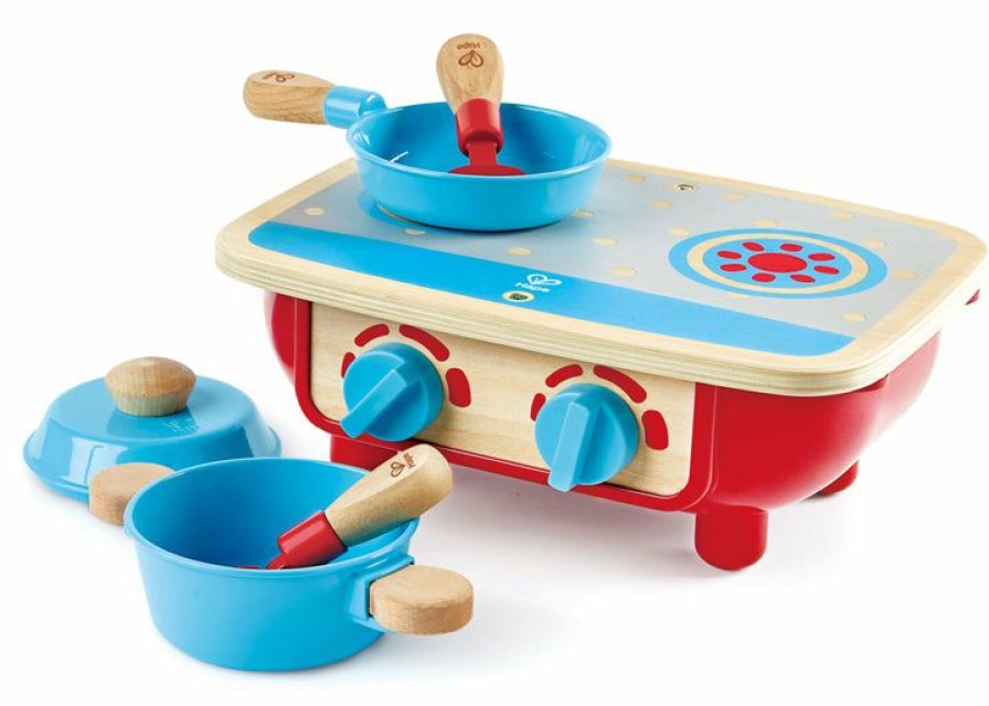 * Hape High Quality Toddler Kitchen Set Play Food