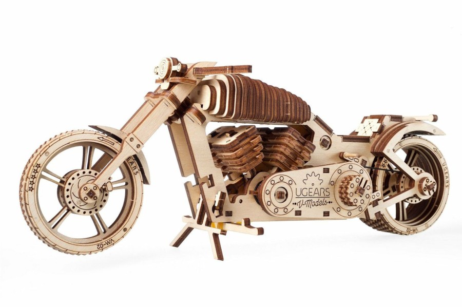 * Ukidz Free Delivery Ugears Bike Vm-02 Laser Cut Wood