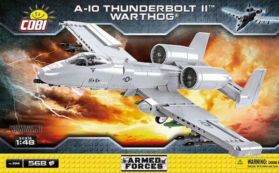 * Cobi Toys Free Delivery A-10 Thunderbolt Ii Warthog 568 Pieces Cobi Building Blocks