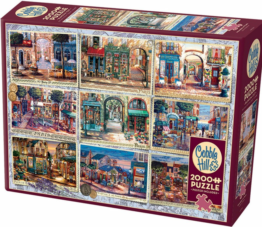 * Outset Media Free Delivery Memories Of Paris 2000Pc Puzzle 1500+ Piece