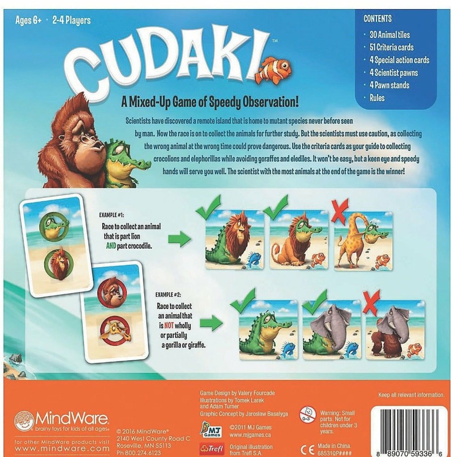 * Mindware Discounts Cudaki Card Game Games