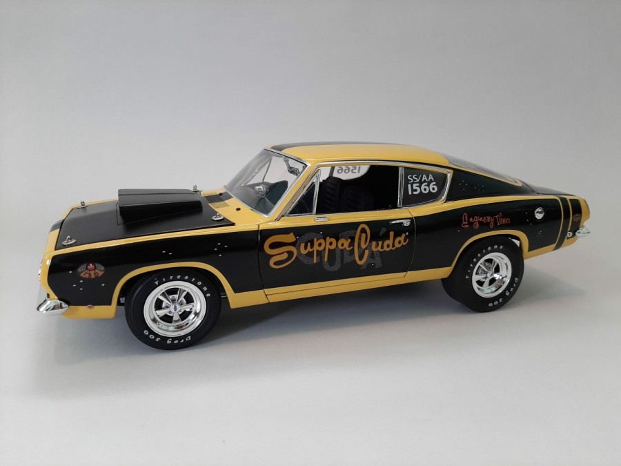 * Acme Hot Sell 1/18 Suppa Cuda 68 Barracuda Diecast