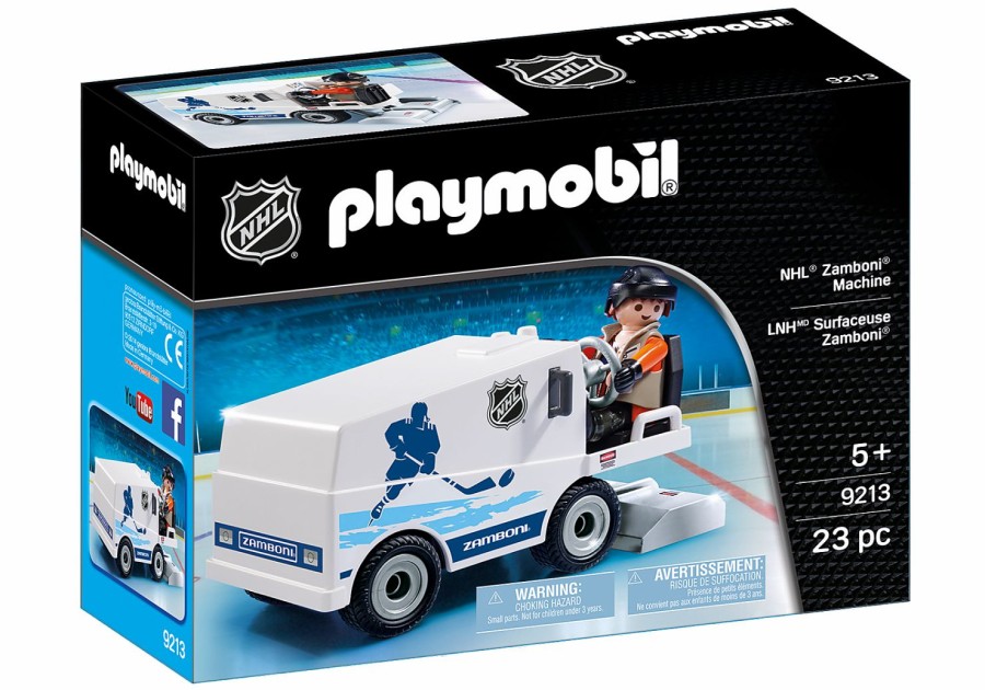 * Playmobil 100% Guarantee Nhl Zamboni Machine Playmobil