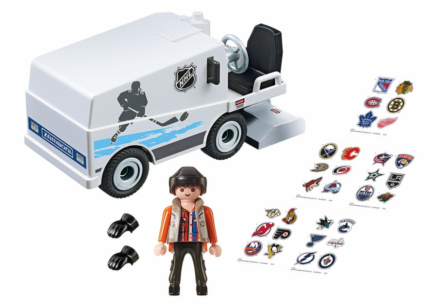 * Playmobil 100% Guarantee Nhl Zamboni Machine Playmobil