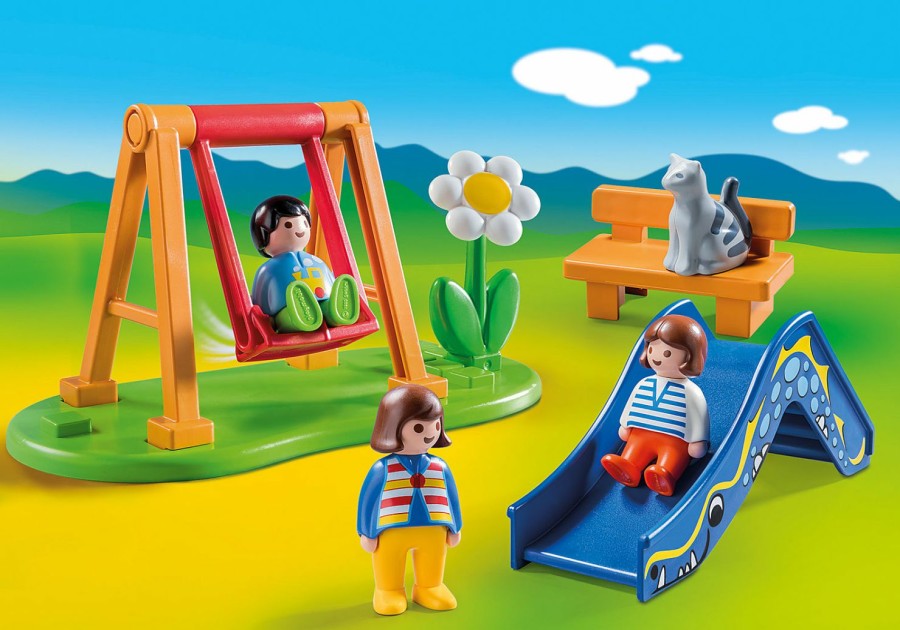 * Playmobil 100% Guarantee 1.2.3. Children'S Playground Playmobil