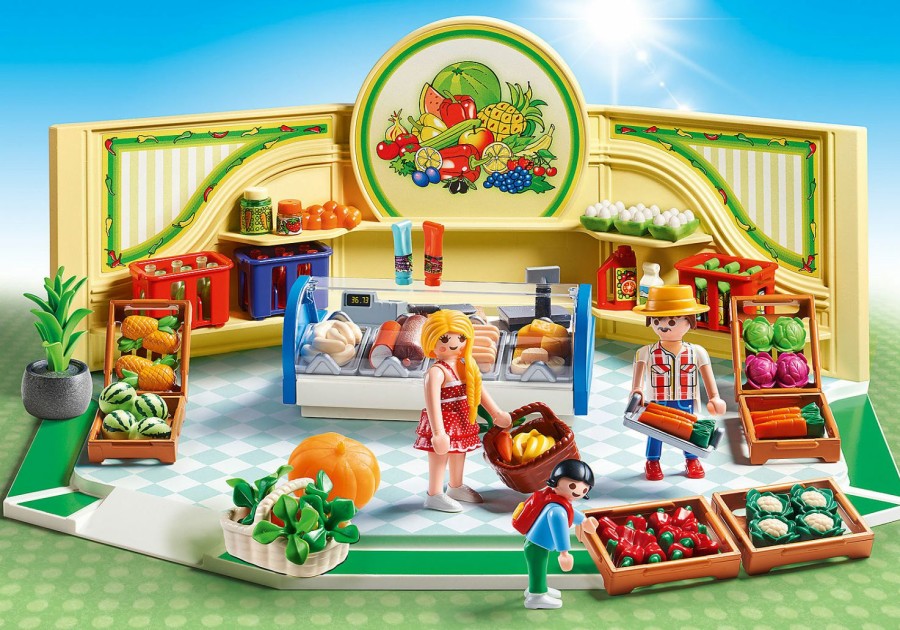 * Playmobil 100% Guarantee City Life Grocery Shop Playmobil