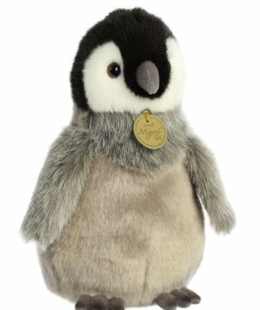 * Aurora World Reliable Quality Miyoni 9 Emperor Penguin Chick Plush